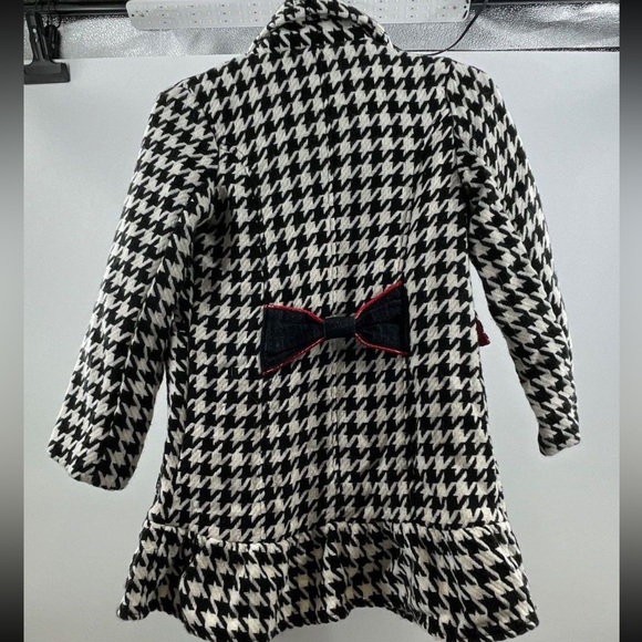 lipstik Other - Stylish Houndstooth Kids Coat + dress matching set